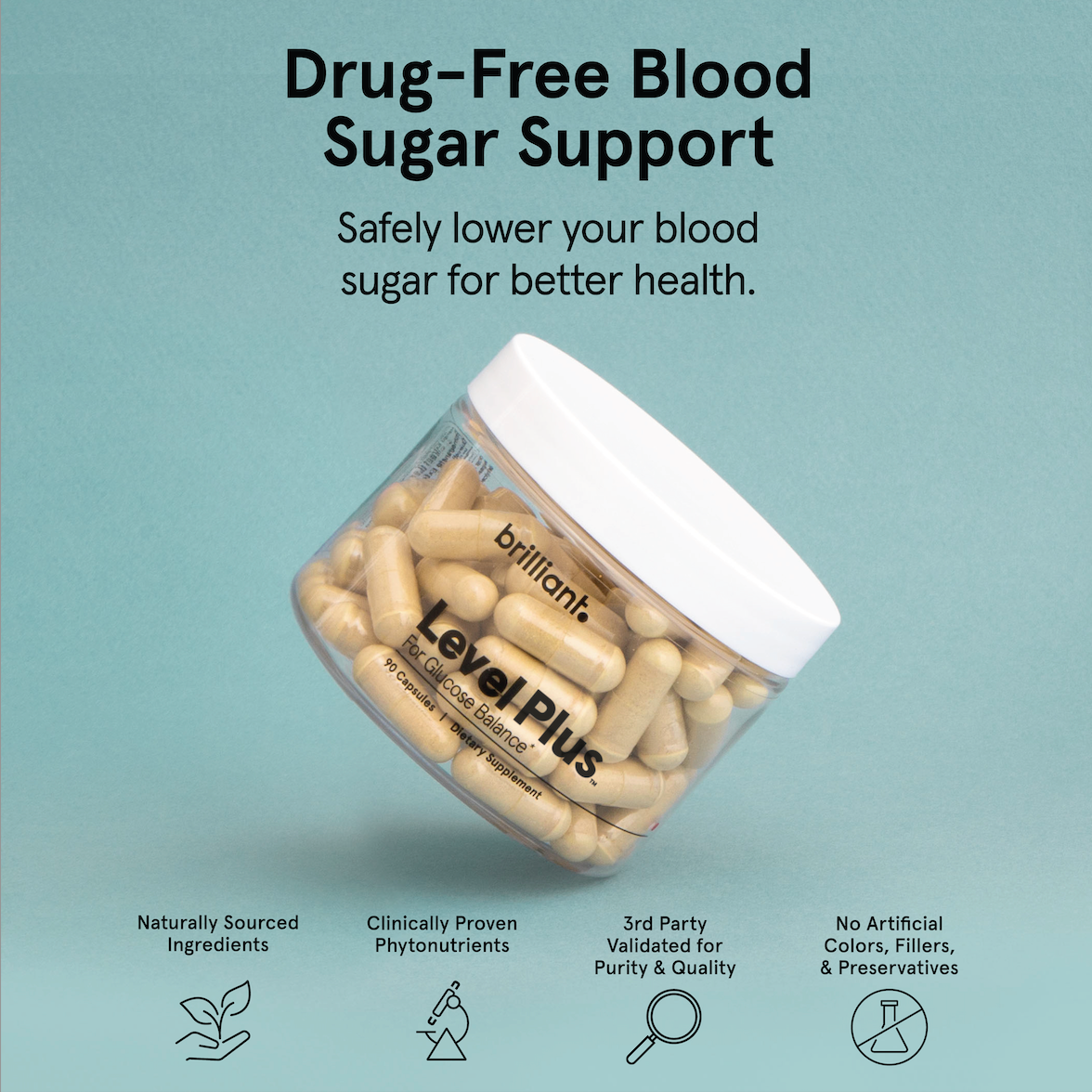 Brilliant Level Plus™ — Blood Sugar Support